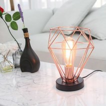 다이아 로즈골드 조명 전구포함 인테리어 테이블 단스탠드 침실 거실, 본상품선택