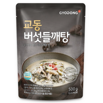 교동식품 버섯 들깨탕, 500g, 1개