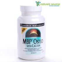 소스내츄럴스 Source Naturals Mbp 오스테오 with 칼슘 타블렛, 180개입