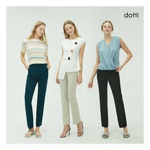 [도티] [DOTTI] 23SS 여성 트리코트 트윌 팬츠 3종(TTSW)