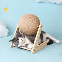 원목 캣타워 고양이 타워 캣워커 놀이터 캣휠 캣워크 바퀴 나무 스크래처 공 장난감 새끼, 검은색, s