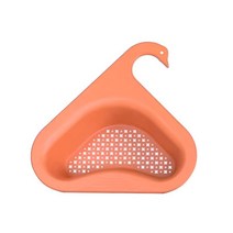 새 싱크 교수형 백조 배수 바구니 쓰레기 필터 푸른 과일 야채 배수 랙 건조 습식 분리 주방 특수 랙, Orange