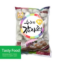 냉동명가에프씨 웰빙쑥감자떡2kg/분식/명가에프씨/감자떡/식자재/식품