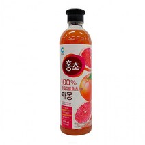 대용량식초 청정원 홍초 과일 숙성 발효초 발효식초 자몽 900ml, 1, 본상품선택
