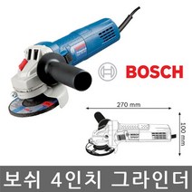 전동그라인더 연삭기 앵글 보쉬 그라인더 GWS 750-100 100mm 3444ea, 예쁜담비 본상품선택