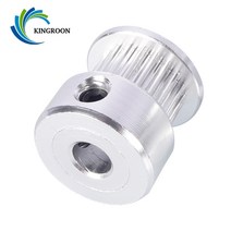 kingroon kp3s 3d 프린터 gt2 타이밍 풀리 20 치아 alumium 보어 5mm 2gt 타이밍 풀리 for gt2 벨트 폭 6mm 3d 프린터 부품, 없음