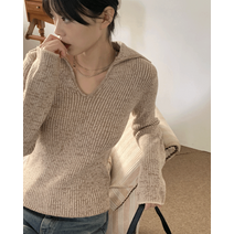 [MD추천] 셀타 보카시 골지 카라 니트