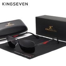 패션선글라스 인싸 선글라스 여자선글라스KINGSEVEN-클래식 스퀘어 편광 선글라스 남성용 운전 안경 UV
