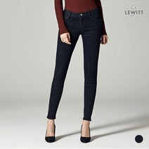 [홈쇼핑] 여성 엘라스틴 기모 블랙 데님팬츠