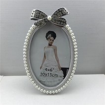 결혼식포토테이블 웨딩사진 엔틱 액자 2020 사진 프레임 장식 진주 그림 디스플레이 스탠드 홈 다이아몬드 틸트, 2088-4x6