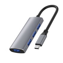 4-in-1 USB Hub USB2.0 USB3.0 Computer Splitter Dock 여행용 홈 어댑터 도킹 스테이션 충전기 액세서리 Type-C, ,C형