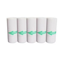 라벨프린터 페이지라벨기 최신 미니 휴대용 포켓 프린터 57mm 무선 열 라벨 스티커 종이 사진 스마트 인쇄 기계 안드로이드 IOS 앱, 5 Rolls Sticker