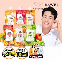[40팩] 로엘 팅글 곤약젤리 4박스 6가지맛 / 복숭아 머스캣 애플망고 제주감귤 석류 요구르트, 9. 애플망고맛 4박스
