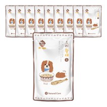 네츄럴코어 독 오리 황태죽 120g 10개, 단품