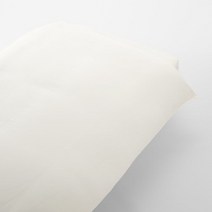 무인양품 MUJI 리오셀 이불 커버, 오프화이트