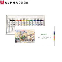 알파 전문가용 에꼴 수채화물감 13색 7.5ml
