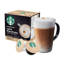 스타벅스 라테 마키아토 by 네스카페 돌체구스토 커피캡슐 5.5g x 6p + 밀크캡슐 16g x 6p 세트, 1세트