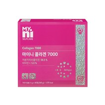 일동제약 콜라겐 7000mg 비타민C 엘라스틴 데스모신 먹는 히알루론산 저분자 피쉬콜라겐 펩타이드 어류 생선 어린 가수분해 고함량 가루 분말 500달톤 DSM사, 60포 X 1박스