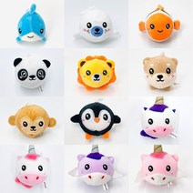 말랑말랑 모찌 귀여운 스트레스 볼 가방고리 동물인형 12종 7cm, 스트레스볼 니모 7cm