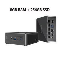 Geekom-미니 IT8 SE 미니 Pc 데스크탑 인텔 코어 i3 8109U(2 4 스레드 4M 캐시 최대 3.60 GHz) 아이리스 플러스 그래픽 655, Core i3 8109U, 미국, A 8GB RAM 256GB SSD