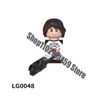 중국레고 LG1007 Demogorgon Vecna One 001 더스틴 일레븐 윌 호퍼 조이스 브레너 스트레인저 사물 미니 액, 02 WHITE
