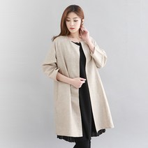 시티린넨 자켓 빅사이즈