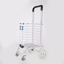 계단 오르기 카트 두꺼운 알루미늄 합금 겹 쇼핑 차량 옥외 노인 사다 식품 차 당김 짐, 유형 -3 카트