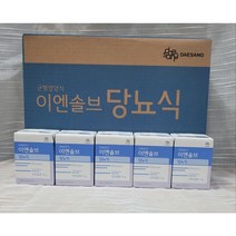 대상웰라이프 이엔솔브 당뇨식 당뇨 환자영양식 식사대용 200ml 30개, 120개