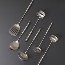 에크렌 통스텐 주방 조리도구 키친툴 요리스푼 건지기 면 일반 국자 뒤지기 6종 택1