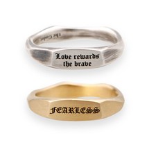 [C][러쉬룸][더 고도] 산느낌 마운틴반지 남자여자 독특한 각인이니셜 실버은반지 커플링 우정가족반지