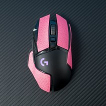 Topsky 마우스 스티커 Btl 땀 흡수 스티커 Logitech G502 영웅 Se 펑크 마우스 미끄럼 방지 스티커 유선 무선, 핑크, 하나