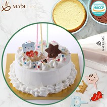 생일 (1호) 케이크 만들기 세트 (여름 아이스박스 추가필수!-내용참조) 키트 DIY, 생일 (1호초코데코) 케이크만들기, / 레드벨벳시트변경