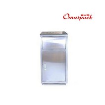 옴니팩 쓰레기봉투 탈부착형 사각휴지통 120L, 1개