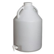 증류수통 실험실 연구소 대학교 콕크부착 증류수병 하구병 보관통 20리터