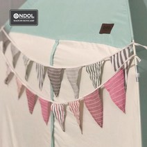 [로티] 로티캠프 북유럽 삼각 가랜드, 그레이