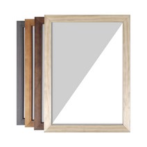 핀픽 고급 원목 액자 프레임 A4 A3 A2 A1 B4 B3 B2 8절 4절 2절 40x50 40x60 50x70cm 5x7 6x8 8x10 11x14 16x20 20x24인치, 9701브라운500, 40x40cm