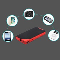 차도리 점프스타터 12v 24v 휴대용 12V 10800mAh 배터리 비상 차량 시작 점프 전원 공급 장치, 한개옵션0