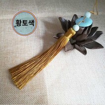 펜던트 피리 고풍의 중국풍동 태슬은 백옥 장식품 걸이 부채띠로, 황토색 맞춤 옥편 태슬