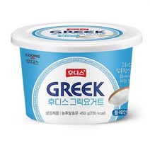 후디스 그릭요거트 플레인 450g, 5개