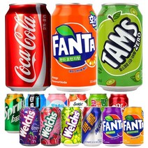 코카콜라 [뚱캔박스세트]버라이어티B세트 뚱캔15캔 럭키박스, 5100ml, 2세트