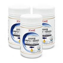 하이웰 오메가3 비타민D 300캡슐, 503mg, 3개