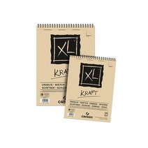 캔숀 XL 크라프트 90g 스프링패드 스케치북, A3 297x420mm 60매 CA039-142
