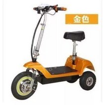 전동 오토바이 세발 3륜 전기 자동차 스쿠터 바이크, 36V, 로컬 골드 리튬배터리