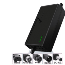 전동킥보드 리튬이온배터리 급속 충전기 60V 2a 3a 5a 8a 10a 71.4v 전동차 충전기, 60V5A 에어헤드 출력 71.4V