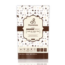 맘블레스 양고기 반습식강아지사료1.2kg 소포장사료 강아지변비 애견사료, 12팩, 100g, 양