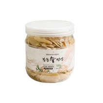 생강 편강 봉동 수 편강 200g/500g/1kg 생강절편, 500g