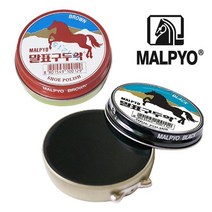 [0UK] 말표 검정색 가정용 구두약 40g 광택제 가죽보호 구두광택제 보혁제 구두왁스 234567EA, 블랙