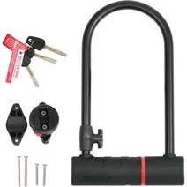 Zefal 제팔 4947A K-Traz U17 U-락 블랙 115x230mm, K-Traz U17 U-Lock