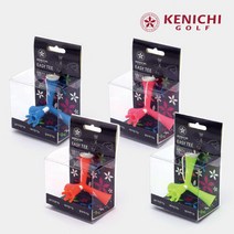 켄이치골프 켄이치 삼발이 골프티 높이조절 에이밍 탈부착 선물용, 켄이치 삼발이티/핑크 1개