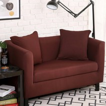 감성스터프 낡은 소파 봄 커버 카우치 북유럽 파스텔 소파커버 덮개 패브릭, 브라운